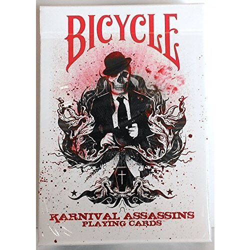 Karnival Assassins Röda Kortlek Bicycle - 2:a Utgåvan
