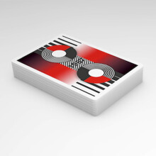 SYNCSPIKE 1987 JAN SE Limitierte Auflage Spielkarten - Nur 250 Decks Weltweit & Klare Schutzhülle