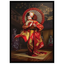 Fantasy North - Hitomi - Imperiell Spelare - 100 Släta Matt TCG Kortfickor