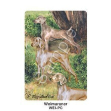 Beste Vrienden Speelkaarten, door Ruth Maystead - Weimaraners