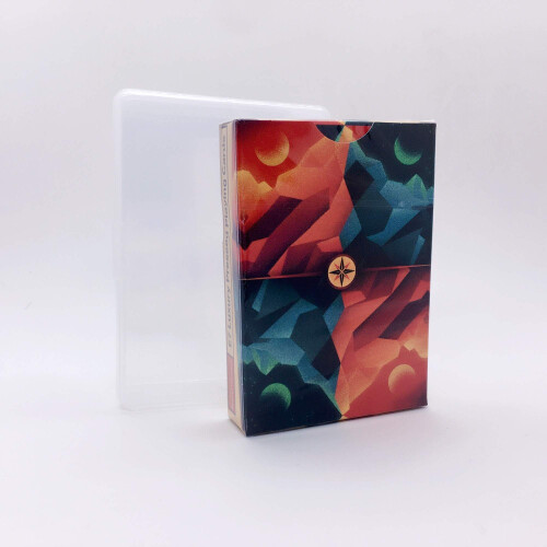 KOOMA PEAK 15 Baraja de Cartas y Estuche Protector Transparente