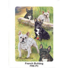 Beste Vrienden Speelkaarten, door Ruth Maystead - Franse Bulldog