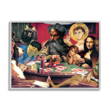 'Grappige Klassiekers Collage'| Gecertificeerd Giclée Kunstwerk