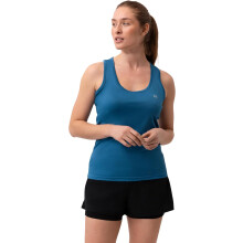 Damen Sport-Top Atmungsaktiv Schnelltrocknend Blau Größe M — fitness shirt damen, racerback tanktop, yoga oberteil