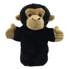 The Puppet Company - Eco Animal Buddies - Chimp Hand Puppet - 25cm