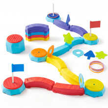 Plat-Act 4-in-1 Balance Beam & Stepping Stones für Kinder ab 3 Jahren