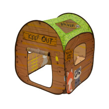 Pacific Play Tents Lil Club House Pop-up Zelt (60855) - Indoor/Outdoor Spielhaus für Kleinkinder