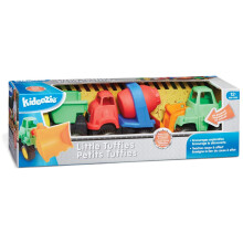 Kidoozie Little Tuffies - Leert Rolspel en Tactiele Betrokkenheid - Voor 12 Maanden en Ouders