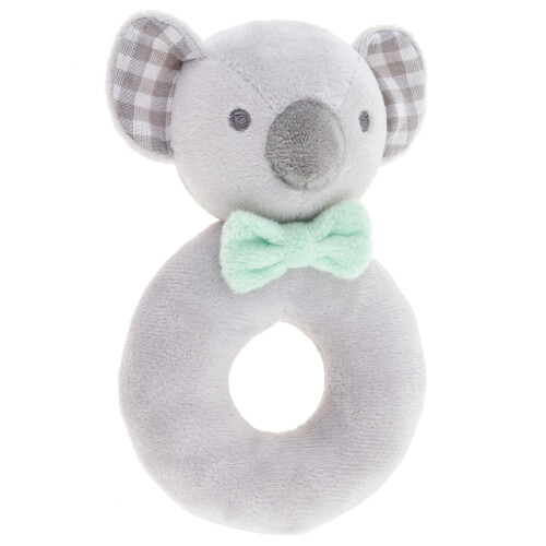 Stephen Joseph, Baby Soft Plush Ring Rassel, Koala