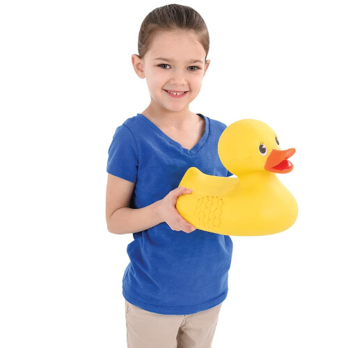 Rhode Island Novelty Jumbo Rubber Eend 10,5 Inch Één Per Bestelling