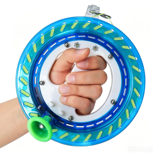 HONBO Kite String Spool for Adults and Kids,Kites String Reel with Bearing Structure, Foldable Handle, 300m/1000ft Line