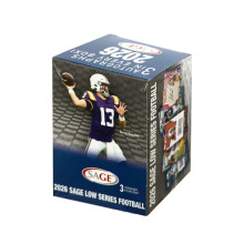 2026 Sage Low Series Voetbal Trading Card Blaster Box (3 Handtekeningen Per Box)