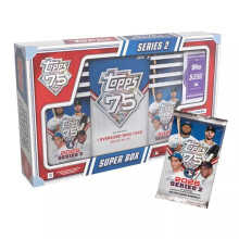 2026 Topps MLB Series 2 Baseball Trading Card Super Box 14 Kaarten Per Pack