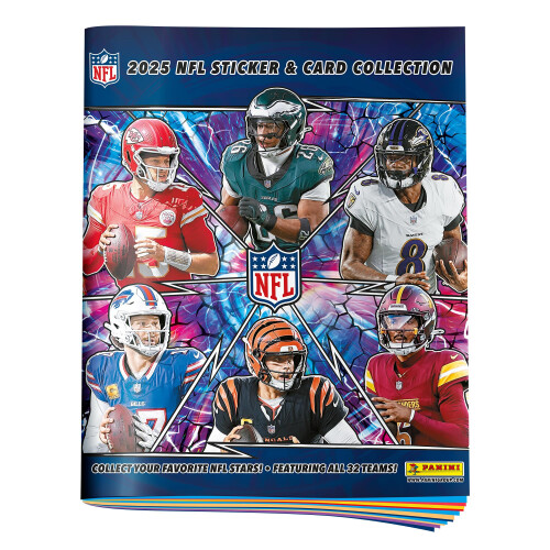 NFL Sticker- und Trading Card Sammlung 2025 - Starter Pack