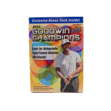 Upper Deck 2023 Goodwin Champions Blaster Box, 8 Packs, 150-kaarten Basis Set, Turquoise Parallels