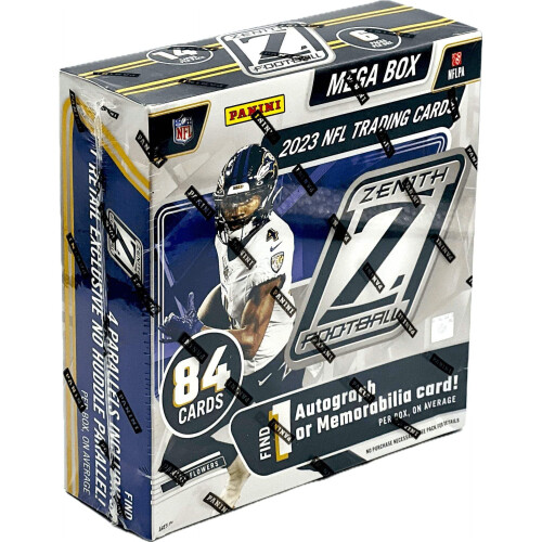 23 PANINI Zenith Football MEGA Box