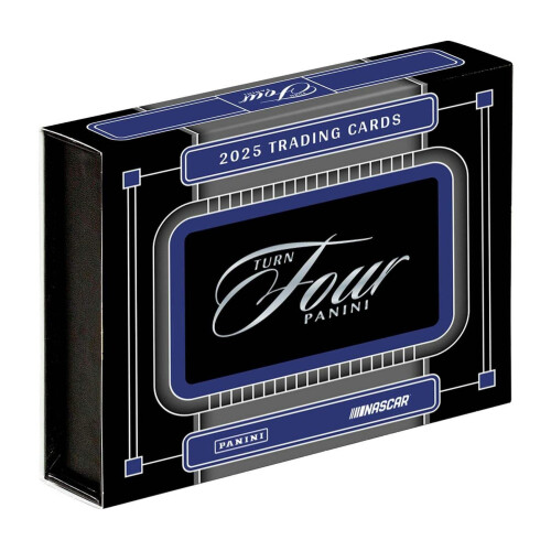 2025 Panini Turn Four Racing Hobby Trading Card Box (2 Autogramme pro Box)