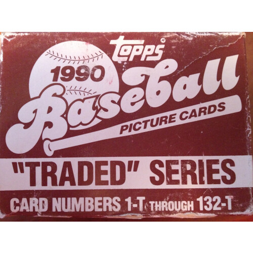 1990 Topps Traded Set - UNGEÖFFNET