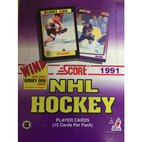 1991 Score Hockey Box - 36p15c