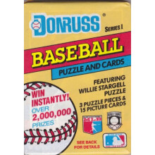 1991 Donruss Serie 1 Honkbal Kaartenpakket