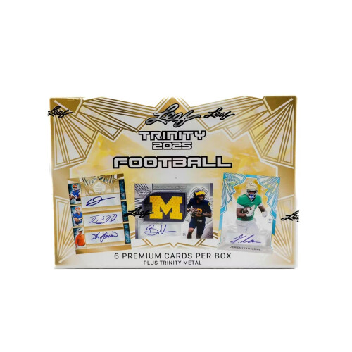 Leaf 2025 Leaf Trinity Football Hobby Box