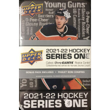 NHL Upper Deck 2021-22 Series One Hockey Verzameltin [8 Pakketten + 1 Bonuspakket]