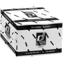 MLB Panini 2021 Donruss Baseball Trading Card WERT Box [12 Packs]