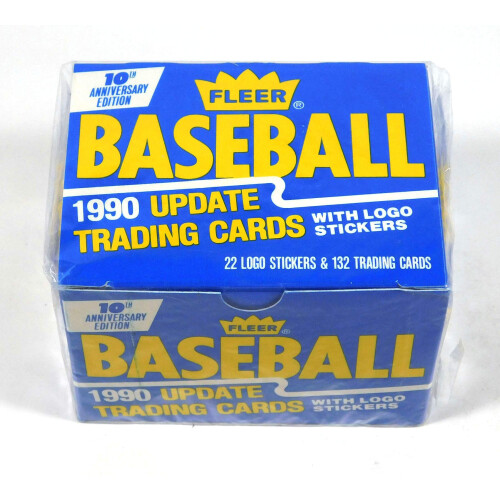1990 Fleer 10th Anniversary Update Baseball 132c