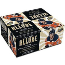Upper Deck NHL 2020-21 Allure Hockey Trading Card RETAIL Box [20 Packs, 8 SP Rookie Cards]