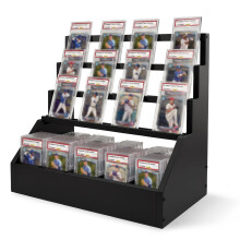 EAMC XHXX Support d'Affichage de Cartes à Collection avec Rangement à 5 Rangées