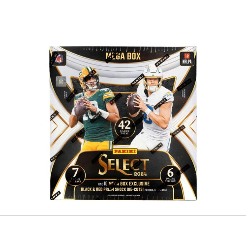 2024 Panini Select Voetbal Mega Box (Zwarte & Rode Prizms!)