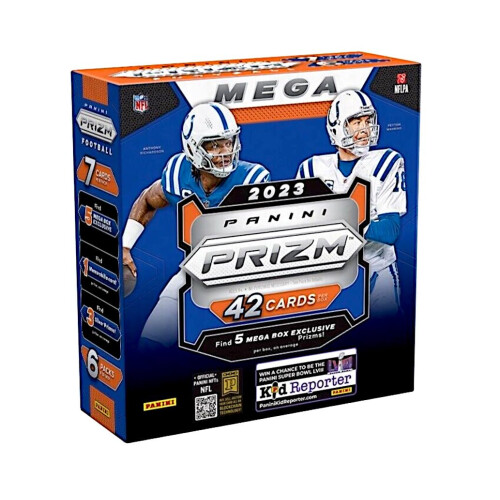 PANINI 2023 NFL Prizm Voetbal Mega Box