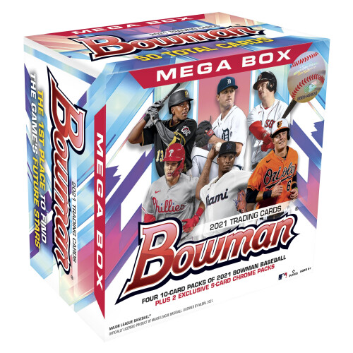 2021 Topps Bowman Baseball MLB Mega Box