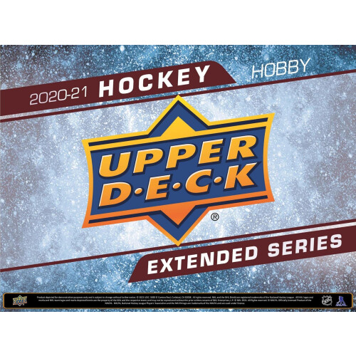 2020-21 Upper Deck Extended Series Hockey Hobby Box