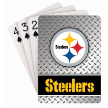 Pro Specialties Group Pittsburgh Steelers Playing Cards - Diamond Plate