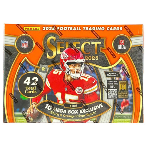 2025 Panini Select Football Hobby Mega Box