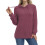 Damen Kapuzenpullover Locker Gestreift Rot Größe L Modisch — damen hoodie gestreift, roter pullover damen 2