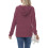 Damen Kapuzenpullover Locker Gestreift Rot Größe L Modisch — damen hoodie gestreift, roter pullover damen 5