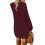 Robe Pull Mini Oversize en Maille Bordeaux Taille S — robe hiver femme, tenue maille douce, robe pull manches 6