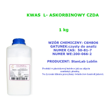 L-ASCORBIC ACID VITAMIN C 100% PURITY 1kg