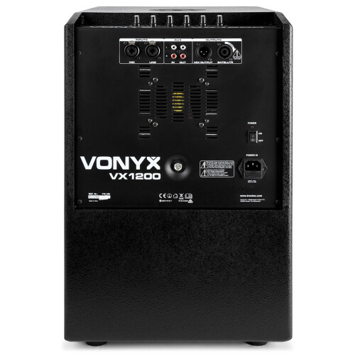 Vonyx VX1200 Active Column Array PA Speaker System 750W for Events 2