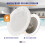 Kitchen and Bathroom Bluetooth Ceiling Speakers - MSLP50 & A100B Wall Amplifier 5