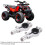 Handschutz Klemmhalterung 22mm Lenker Quad ATV 16