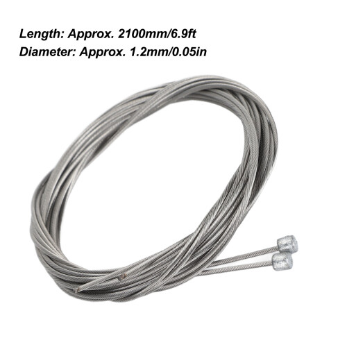 Schaltzug Draht Edelstahl 1,2mm x 2100mm für