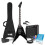 Wireless Electric Guitar Package with Amplifier & Accessories - V Style Black 1