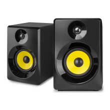 Vonyx SMN40B Active Studio Monitors - 4" Powered Speakers for Audio Production
