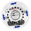 Power Dynamics CSBT80 Bluetooth Amplified Ceiling Speakers 8" 60W 8