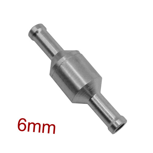 Aluminium Rückschlagventil 6mm für Wasser