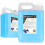 2x Beamz Smoke Machine Fluid High Quality 5 Litre Blue Liquid 1