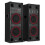 Fenton SPK-210 2x 10" Bluetooth Karaoke Party Speaker System with Microphones 2